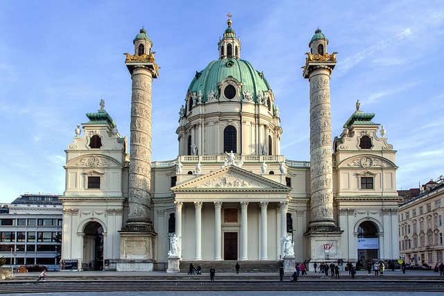 Karlskirche à vienne en Autriche