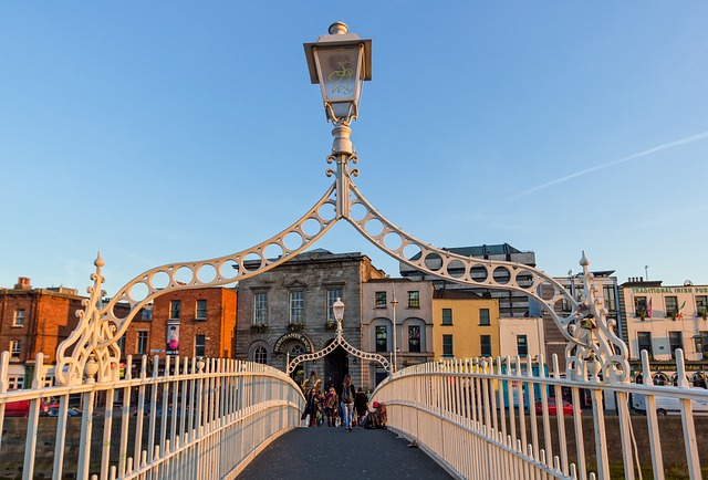 un pont à Dublin