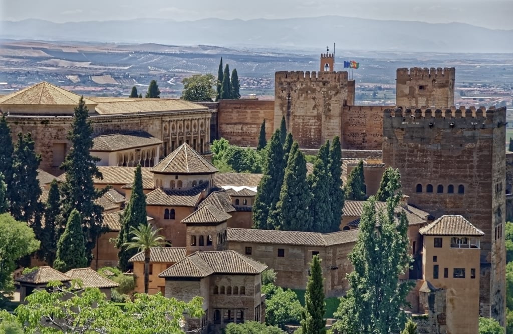 La région de l'Andalousie