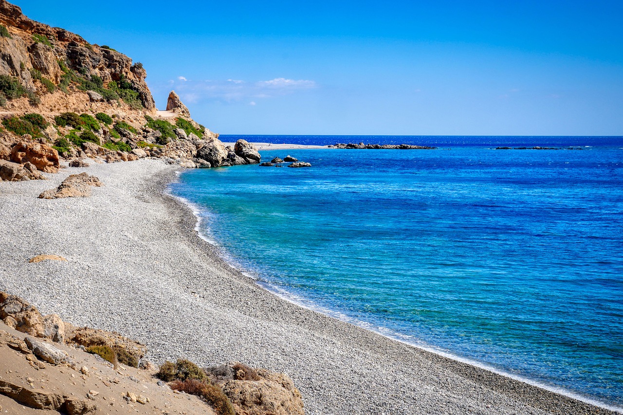 Sweet Water Beach en Crète 