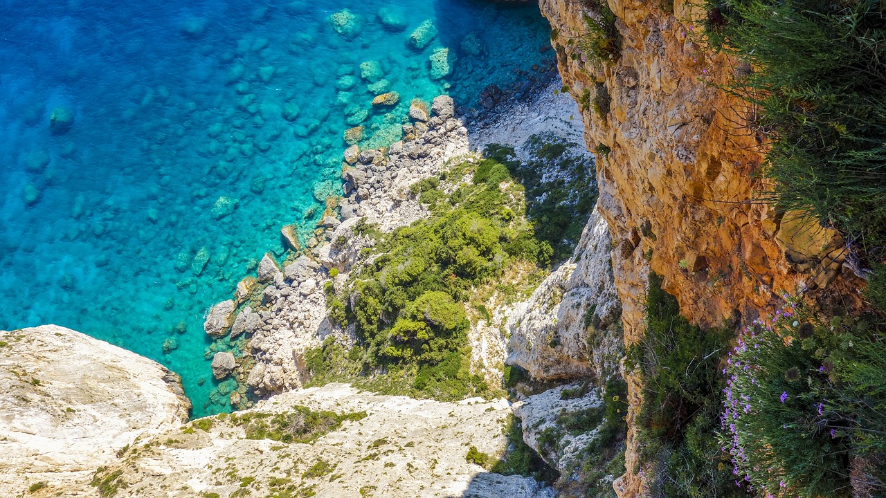 Les eaux cristallines de la Crète