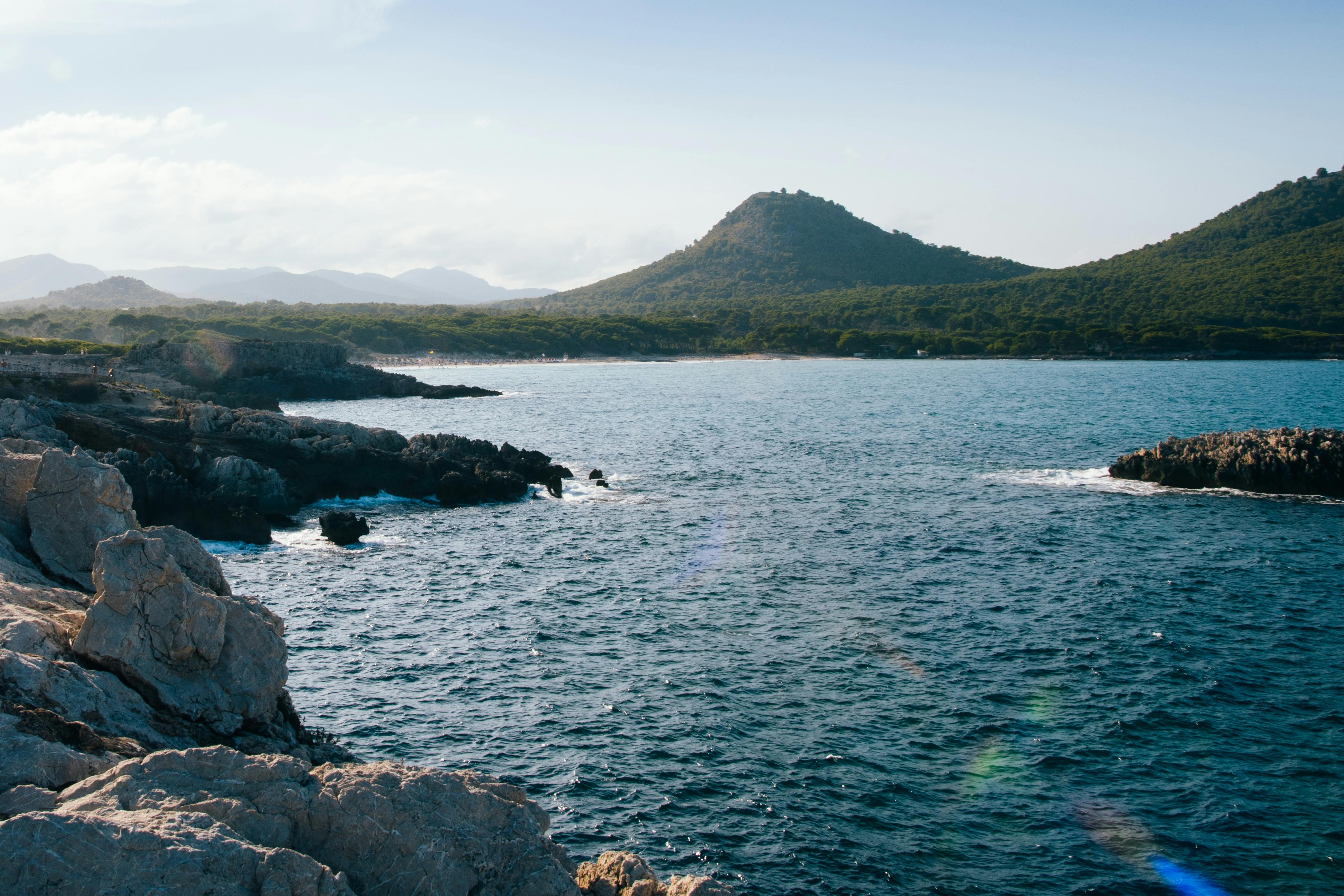 La baie de Majorque en Espagne 