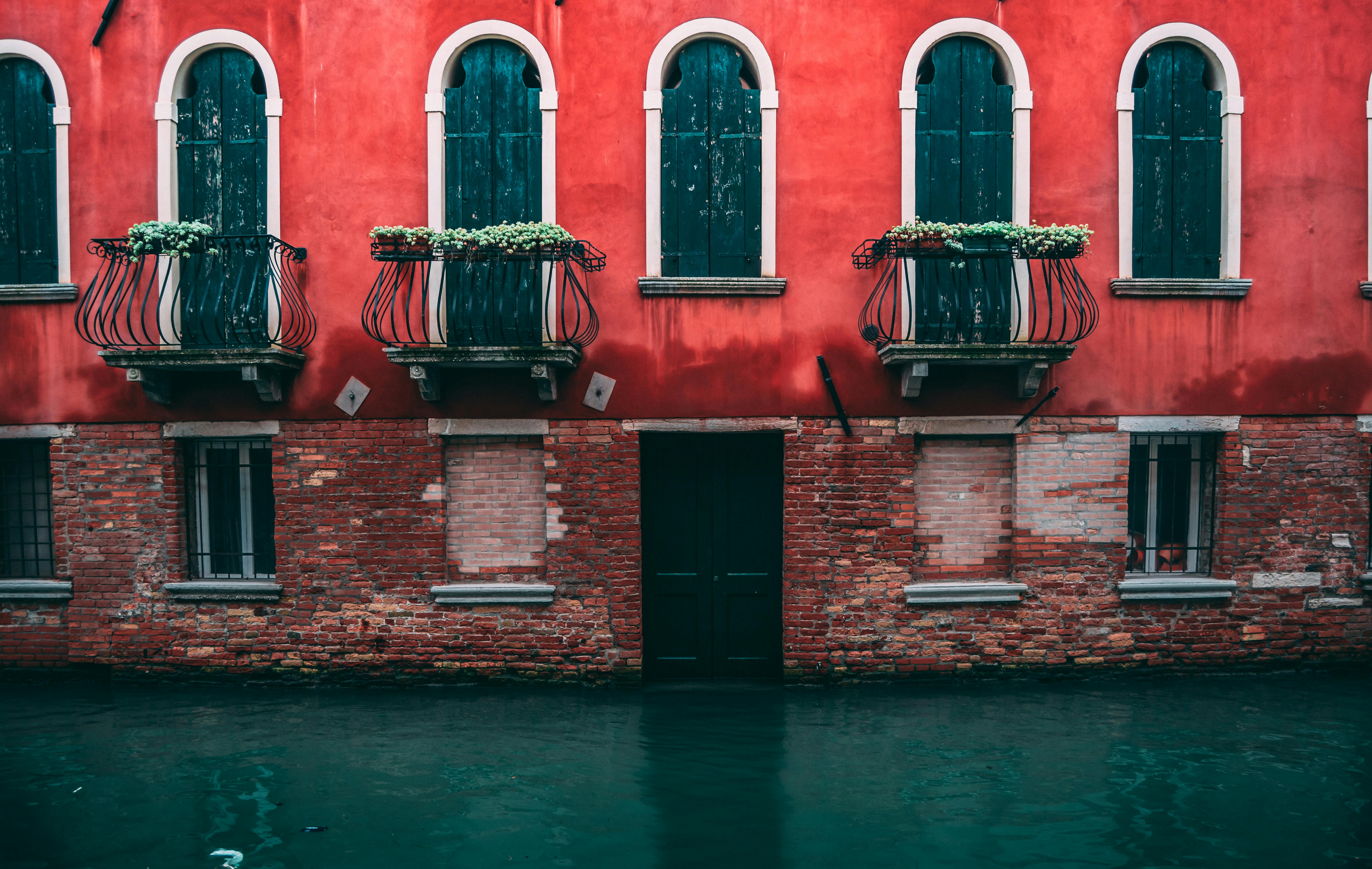 Un immeuble à Venise