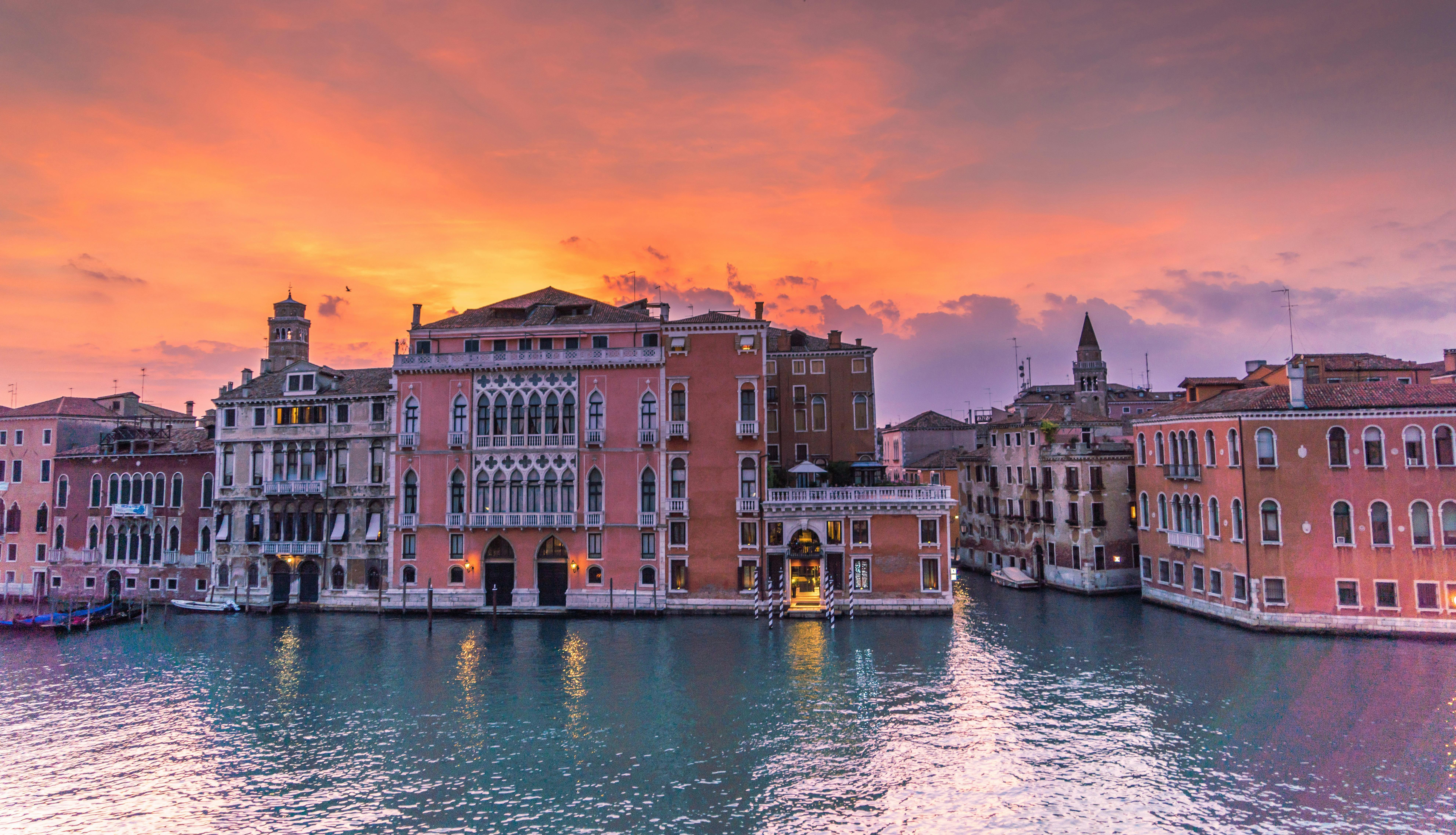 Venise au coucher de soleil